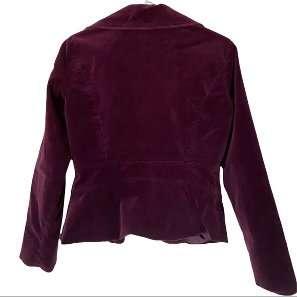 Delia’s blazer size medium color: Plum. (6) - Picture 4 of 6
